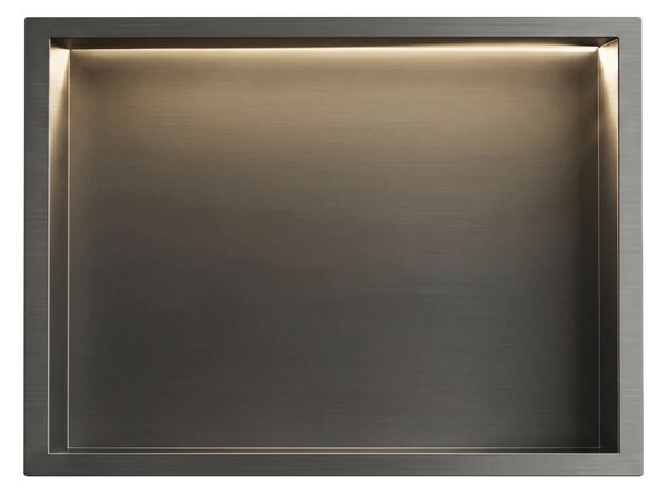 MENSOLA BAGNO LED 30x45 Titan