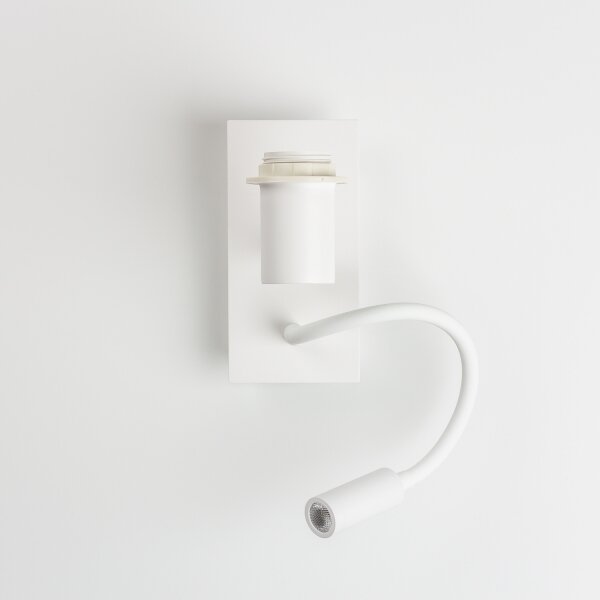 Brilagi -LED Lampada da parete flessibile NUBILA 1xE27/25W/230V + LED/3W bianco/giallo