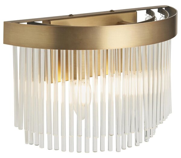 Endon 119125 - Applique da parete CLERMONT 2xE14/6W/230V in ottone