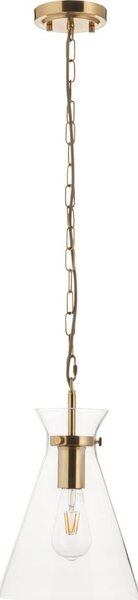 Endon 112859 - Lampadario a catena HARLOW 1xE27/10W/230V ottone