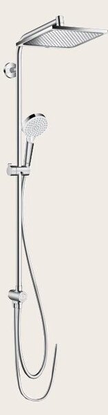 Hansgrohe Crometta E Colonna doccia con soffione e doccetta cromo 27289000