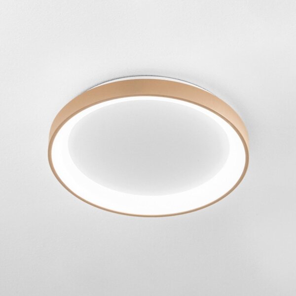 Plafoniera moderna gea luce krizia pg fkrpbe3 led beige alluminio acrilico - Gea Luce