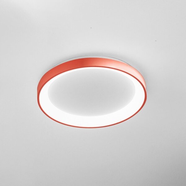 Plafoniera moderna gea luce krizia pp fkrpte1 led terracotta alluminio acrilico - Gea Luce