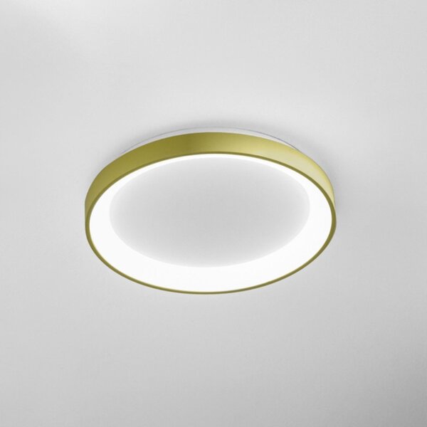 Plafoniera moderna gea luce krizia pp fkrpv1 led verde alluminio acrilico - Gea Luce