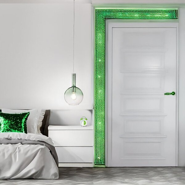 Sospensione vetro verde perenz lollipop 8554 ve 6247 cl - Perenz
