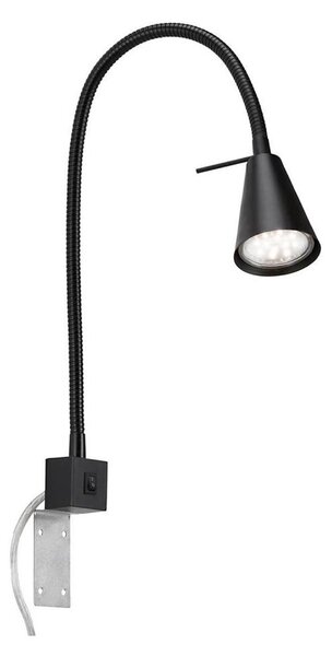 Briloner 2080-015 - Lampada da parete LED COMFORT LIGHT 1xGU10/5W/230V nera