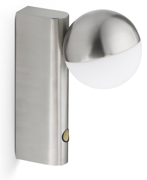 Applique da parete Northern, Balancer mini, dimmerabile, Metallizzato, Soggiorno, Metallo, Design