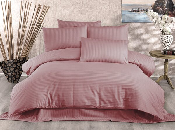 L'Essentiel Linge de Maison, Lilyum - Powder, set copripiumino king size (FR), 70 % POLIESTERE / 30 % COTONE, polvere, 240 x 220 cm
