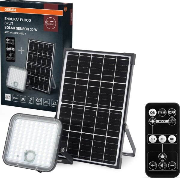 Osram - Proiettore solare LED con sensore ENDURA LED/30W/230V IP65 + DO