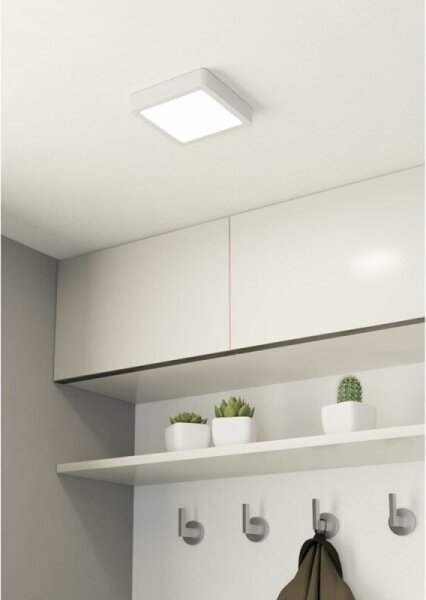 Eglo 78678 - Plafoniera LED FUEVA LED/11W/230V 16x16 cm bianca