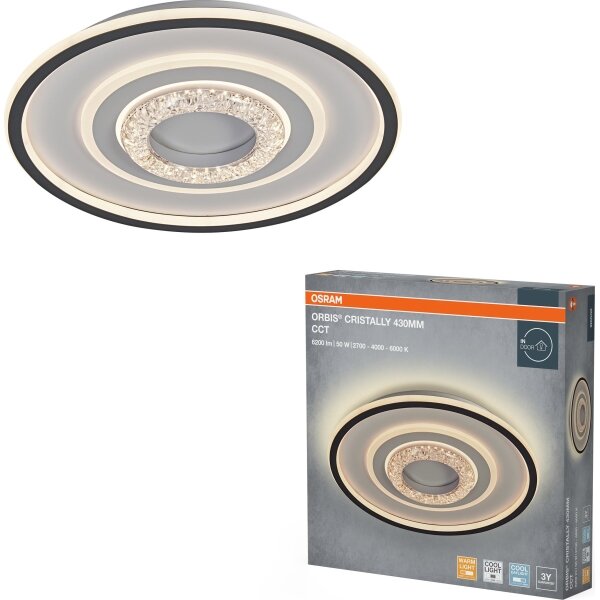 Osram - Plafoniera LED ORBIS CRISTALLY LED/50W/230V 2700/4000/6000K