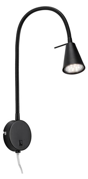 Briloner 2082-015 - Lampada da parete LED COMFORT LIGHT 1xGU10/5W/230V nera