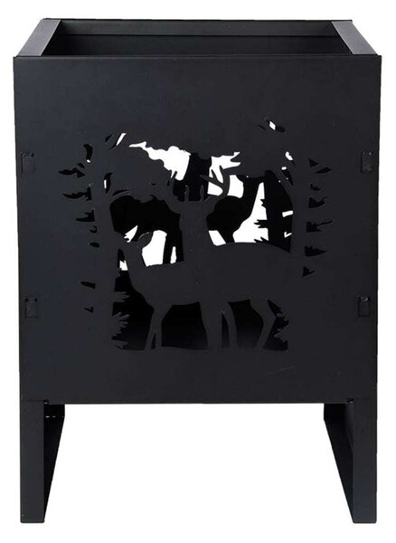 Cesto da fuoco Esschert Design Deer Square