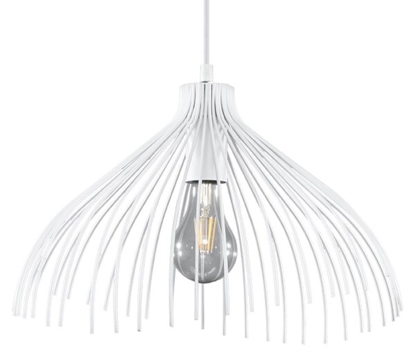 Lampada a sospensione UMB bianco 1xE27 15W acciaio 125x40x40cm Sollux Lighting