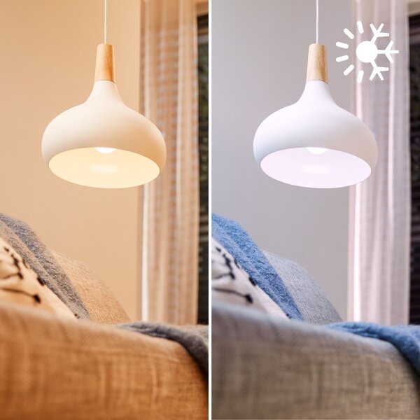 Confezione da 2 lampadine LED RGB dimmerabili Philips SMART A60 E27/8,5W/230V 2200-6500K + telecomando