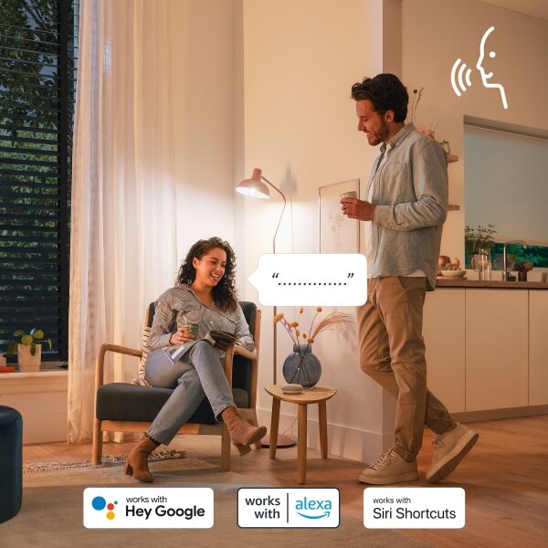 Confezione da 2 lampadine LED RGB dimmerabili Philips SMART A60 E27/12,5W/230V 2200-6500K