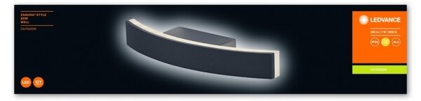 Ledvance - Applique LED da esterno BOW LED/7W/230V IP54