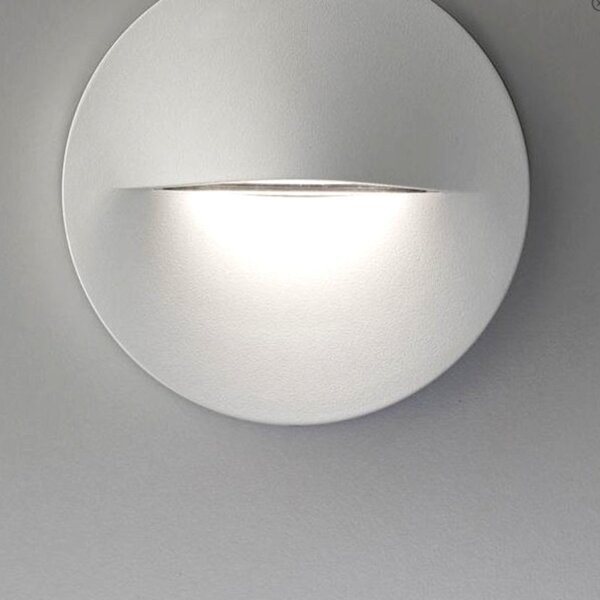 Applique moderno sovil open 98201 02 led 3000k ip65 alluminio - Sovil Illuminazione