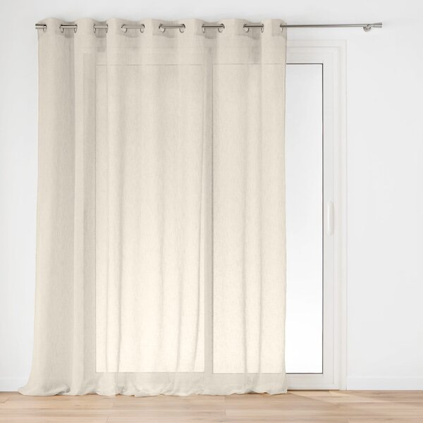 Tenda sottile di colore naturale 240x240 cm Carlin - douceur d'intérieur