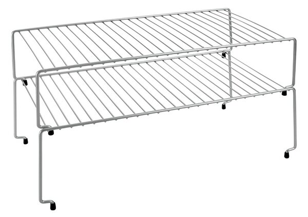 Set di 2 ripiani aggiuntivi per scaffale Sky - Metaltex