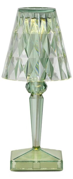 Kartell Lampada LED da tavolo ricaricabile Batteria, verde menta, IP54