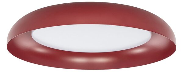 Plafoniera Lindby, Florie, Rosso, Soggiorno, Plastica, Moderno