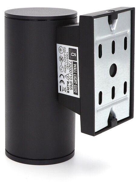 Applique da parete Bellini Nero IP65 1 x GU10 Aigostar
