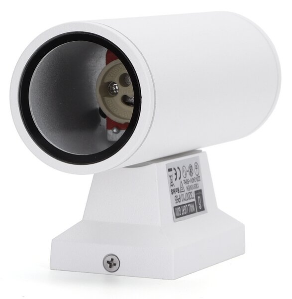Applique da parete Correggio Bianco IP65 2 x GU10 Aigostar