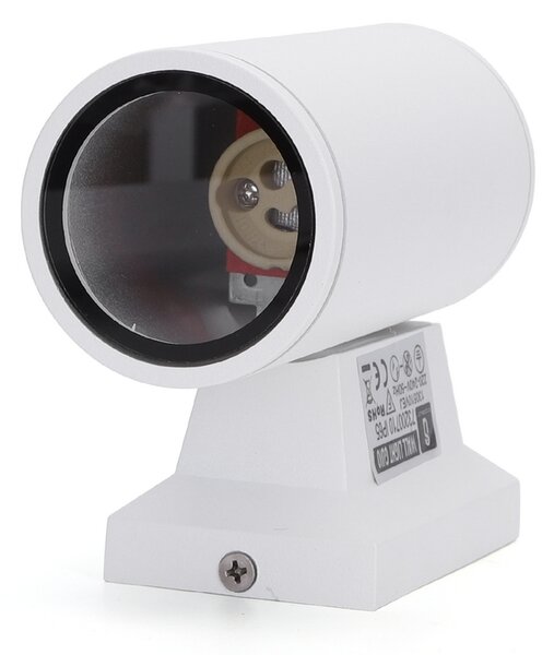 Applique da parete Bellini Bianco IP65 1 x GU10 Aigostar
