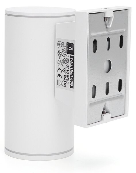 Applique da parete Bellini Bianco IP65 1 x GU10 Aigostar
