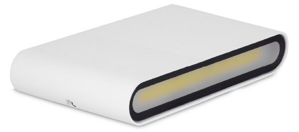 Applique Led da parete 16W Doppia emissione Bianco IP65 Bianco freddo 6000K Wisdom