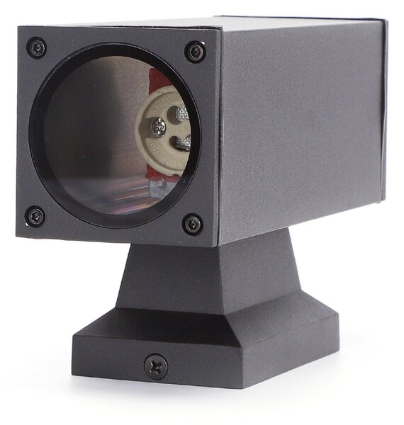 Applique da parete Vasari Nero IP65 2 x GU10 Aigostar