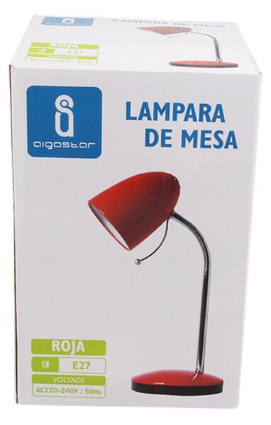 Lampada da scrivania Rossa E27 con base e braccio regolabile Aigostar