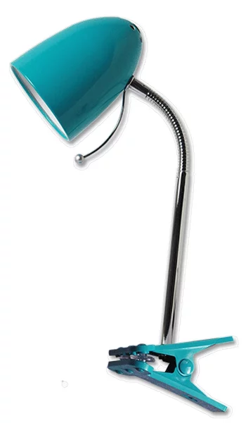 Lampada da scrivania Blu E27 con clip e braccio regolabile Aigostar