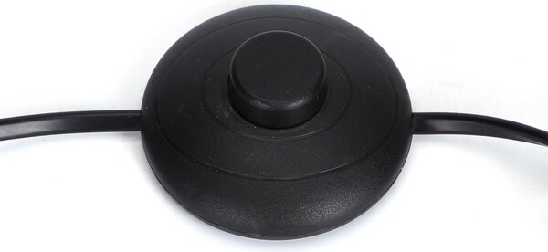 Lampada da terra a piantana Steel Nera E27 Aigostar