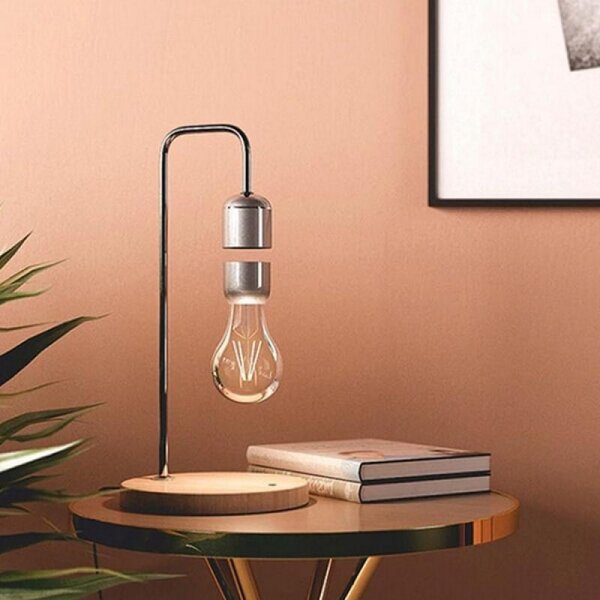 Lampada da tavolo Led a levitazione magnetica Vintage Bulb 2W M LEDME