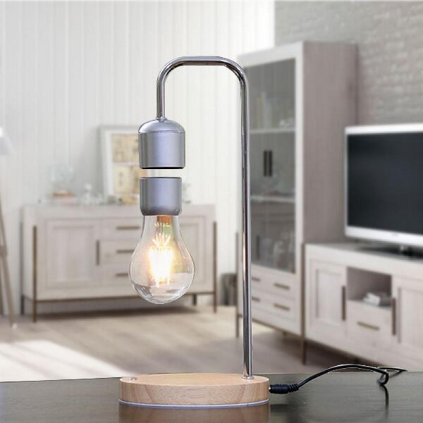 Lampada da tavolo Led a levitazione magnetica Vintage Bulb 2W M LEDME
