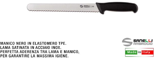 Ambrogio Sanelli Coltello Supra Panettiere cm 24 - N536324