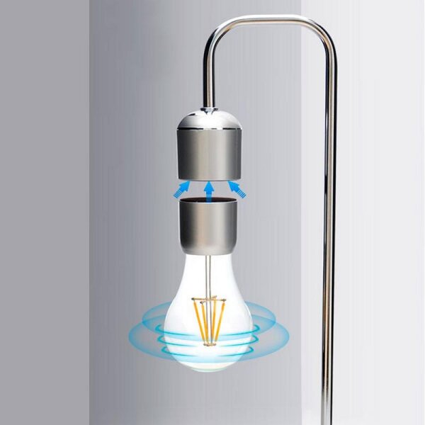Lampada da tavolo Led a levitazione magnetica Vintage Bulb 2W M LEDME