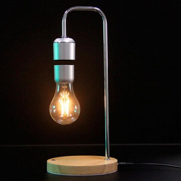 Lampada da tavolo Led a levitazione magnetica Vintage Bulb 2W M LEDME