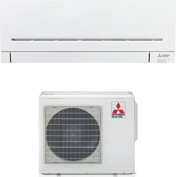 MITSUBISHI Climatizzatore 21000 Btu Inverter Monosplit Condizionatore con Pompa di Calore Classe A++/A++ R32 Wi-Fi (Unit interna + Unit esterna) 