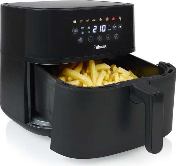TRISTAR Friggitrice ad Aria 8 Litri Potenza 2000W con 8 Programmi colore Nero - FR 9071