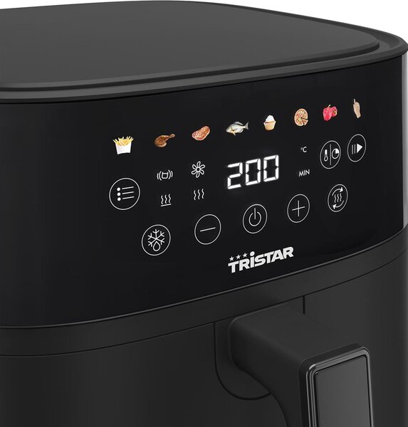 TRISTAR Friggitrice ad Aria 6 Litri Potenza 1700W con Timer e Termostato Regolabile colore Nero - FR-9060