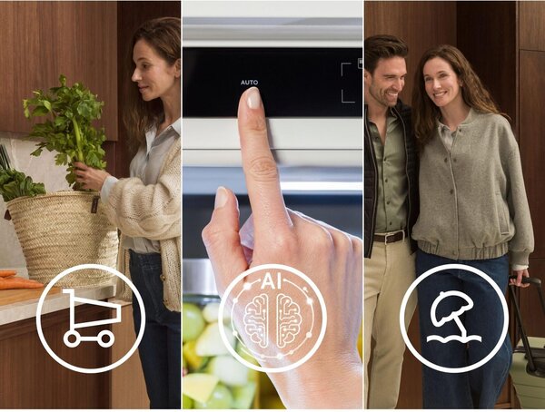 Electrolux Frigorifero da Incasso Combinato Capacit 269 Litri Classe energetica D Raffreddamento No Frost colore Bianco - ENA7CD19S