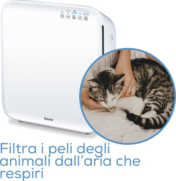 Beurer Purificatore d'Aria filtro EPA con carboni Attivi fino a 53 m2 - 66019 LR 310