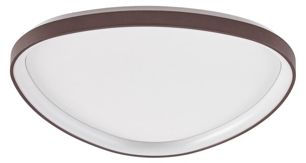 Plafoniera Lucande, Asken, dimmerabile, Marrone / Ruggine, Soggiorno, Alluminio, Moderno