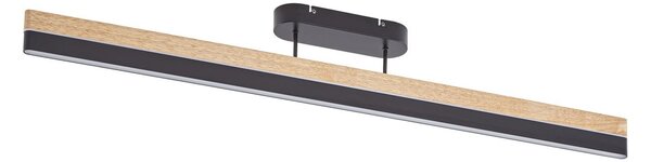 Plafoniera Lucande, Holven, dimmerabile, Legno, Soggiorno, Legno, Moderno