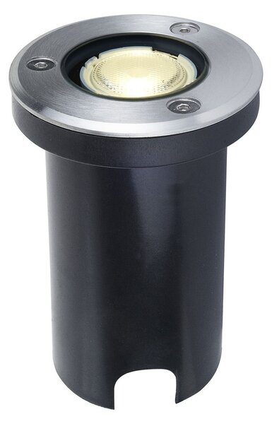 Lampade da esterno Lucande, KENAN, Metallizzato, Terrazza, Acciaio inossidabile, Moderno