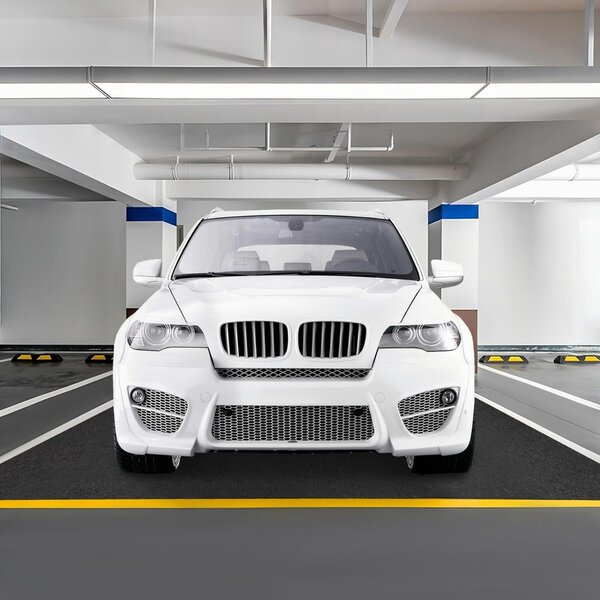 Costway Tappetino per pavimento garage 800 x 220 CM, Tappeto per pavimento riutilizzabile e lavabile Grigio