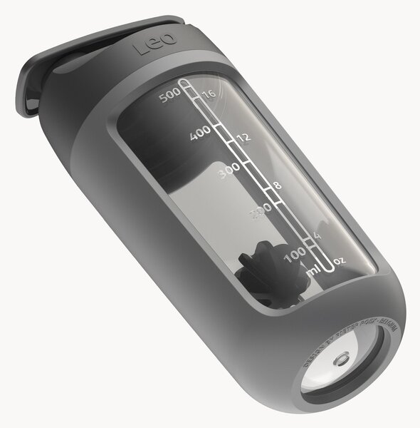 Shaker con scomparto per polvere Sporty
